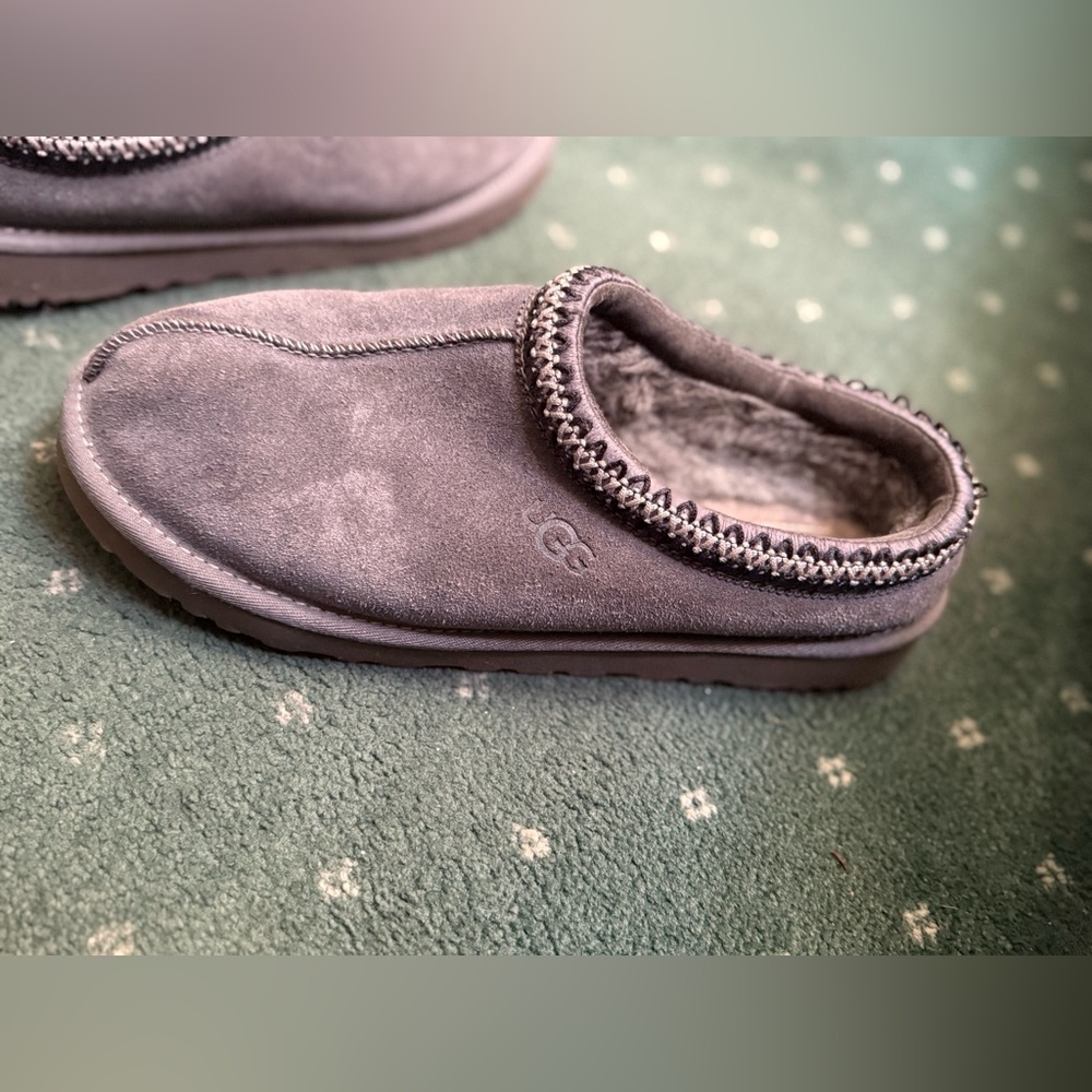 UGG Men's Grey Tasman Slipper - Picture 4 of 8